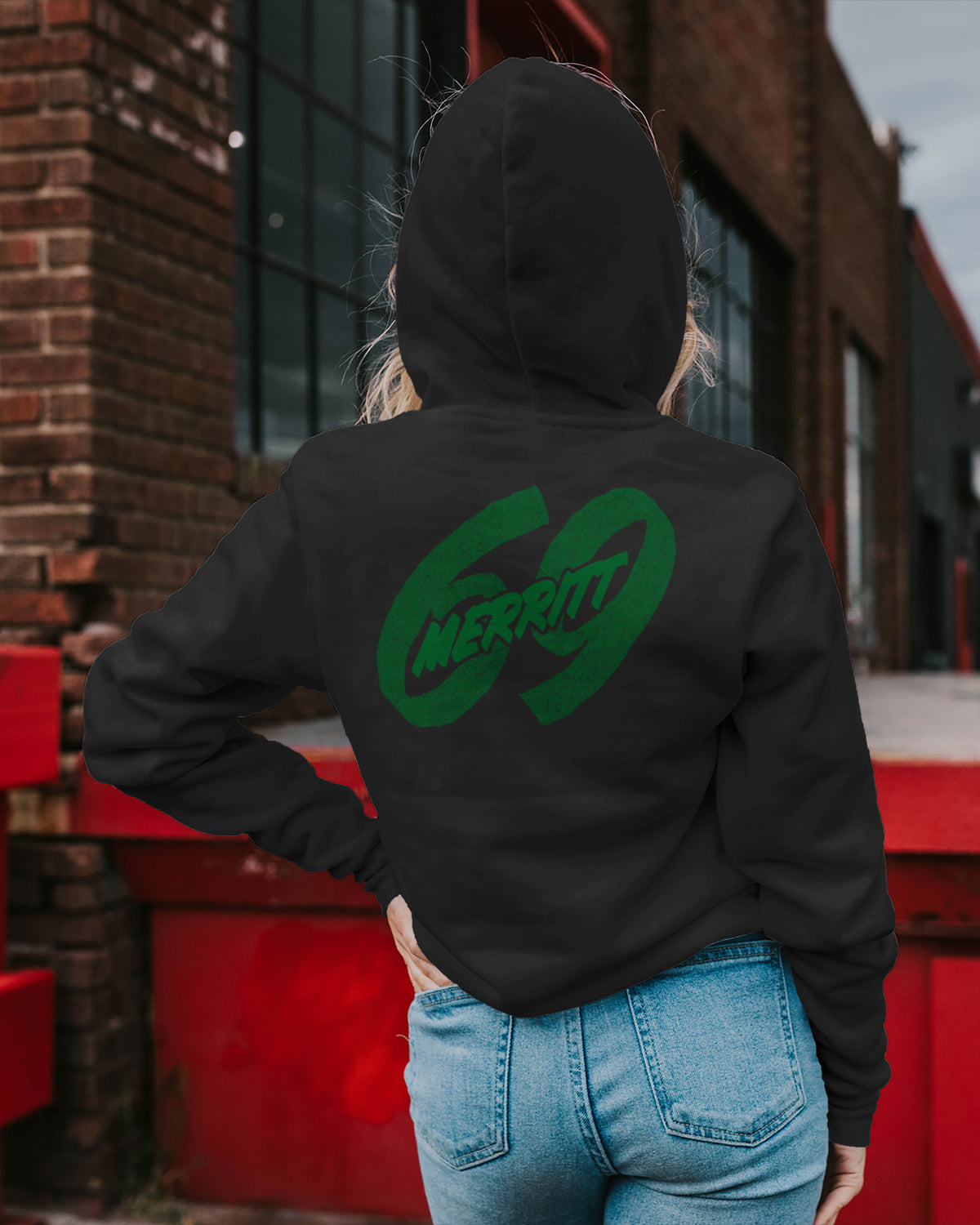 Jake Merritt Sponge Fleece Zip Up Hoodie 002