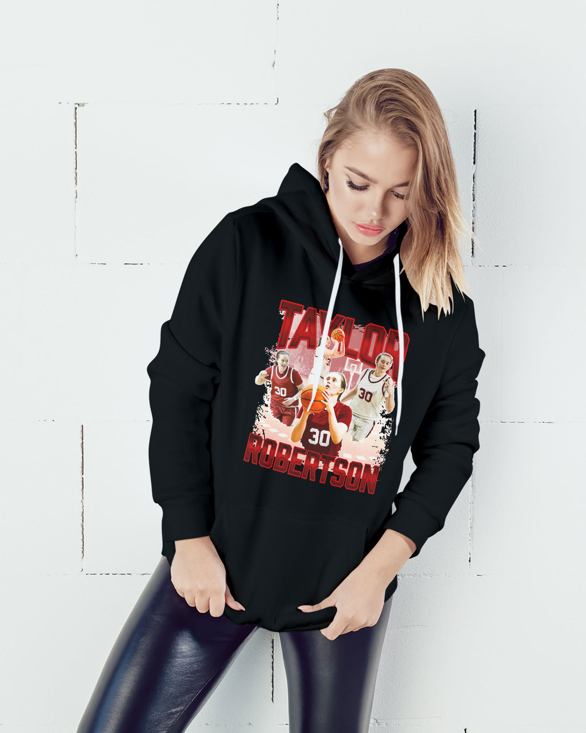 Taylor Robertson Sponge Fleece Pullover Hoodie 001