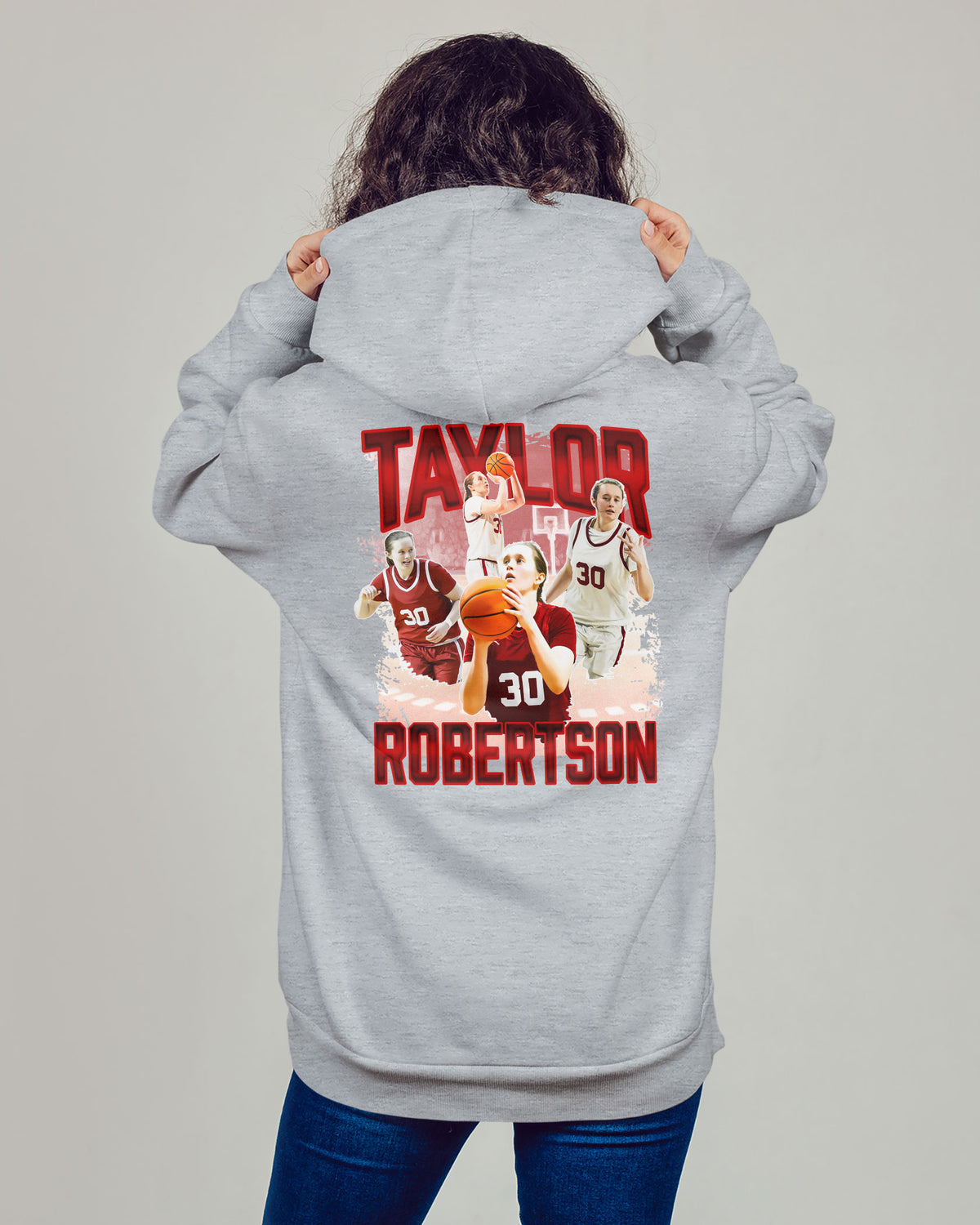 Taylor Robertson Sponge Fleece Zip Up Hoodie 001