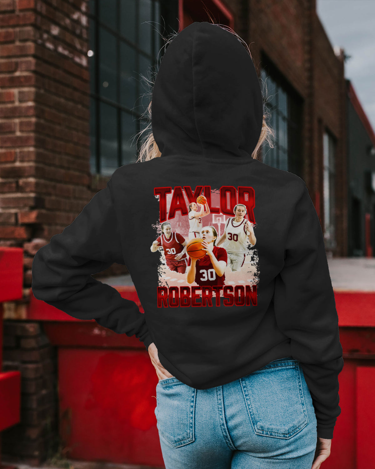 Taylor Robertson Sponge Fleece Zip Up Hoodie 001