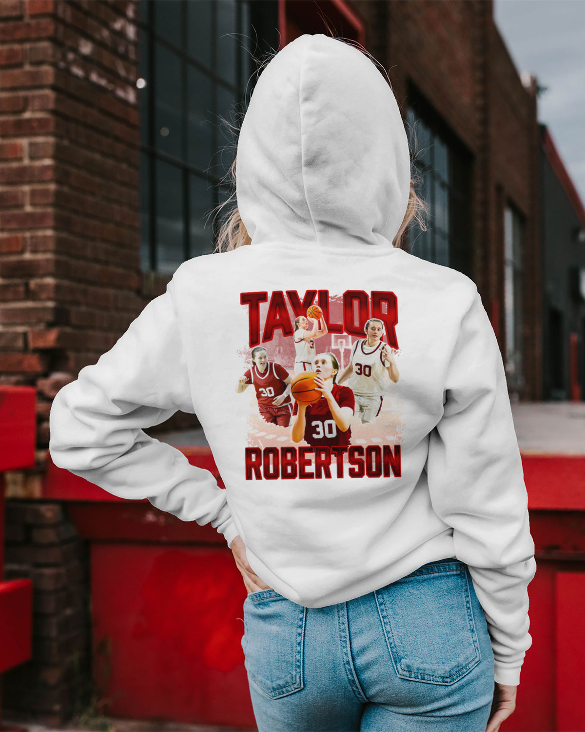 Taylor Robertson Sponge Fleece Zip Up Hoodie 001