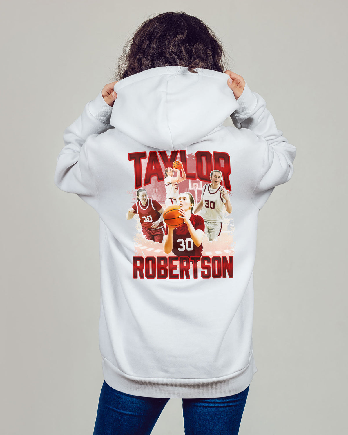 Taylor Robertson Sponge Fleece Zip Up Hoodie 001