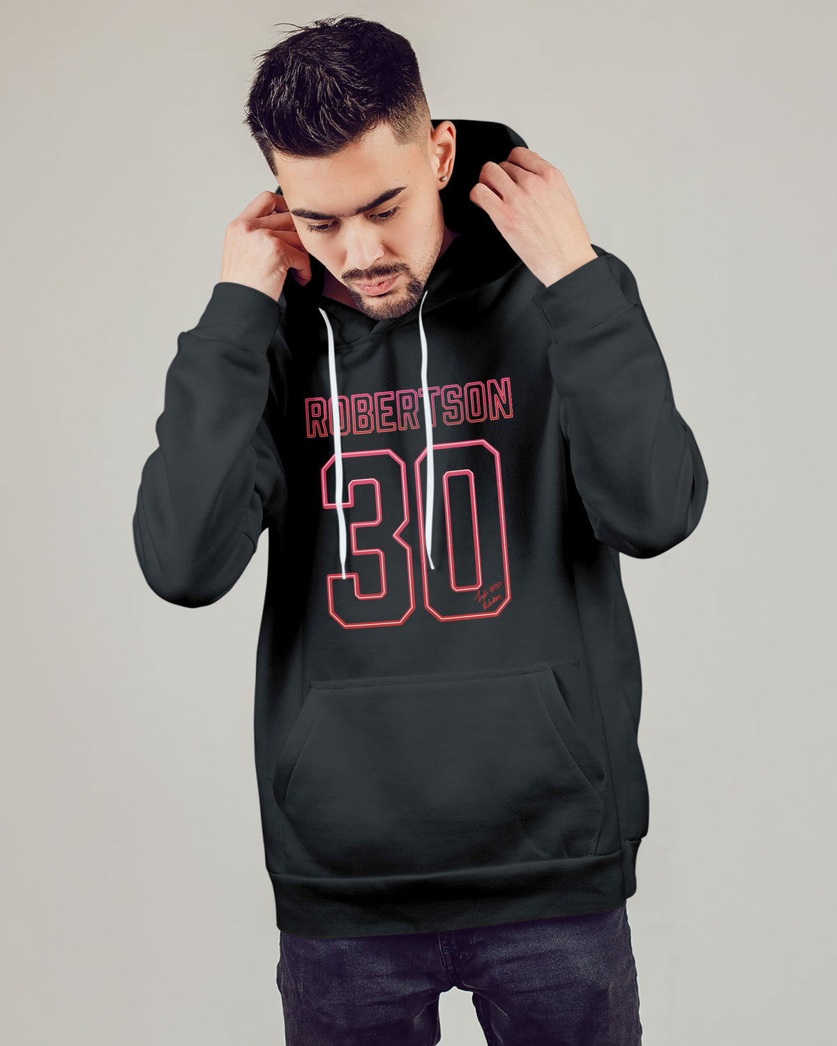 Taylor Robertson Sponge Fleece Pullover Hoodie 002