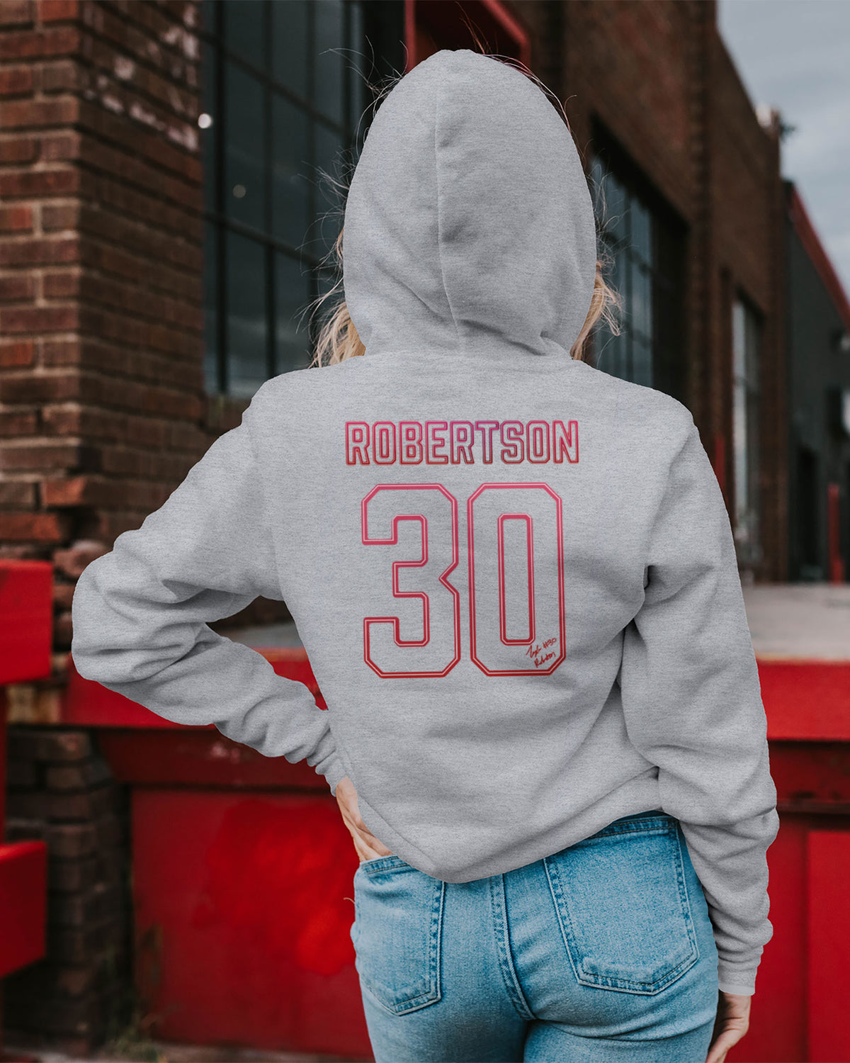 Taylor Robertson Sponge Fleece Zip Up Hoodie 002