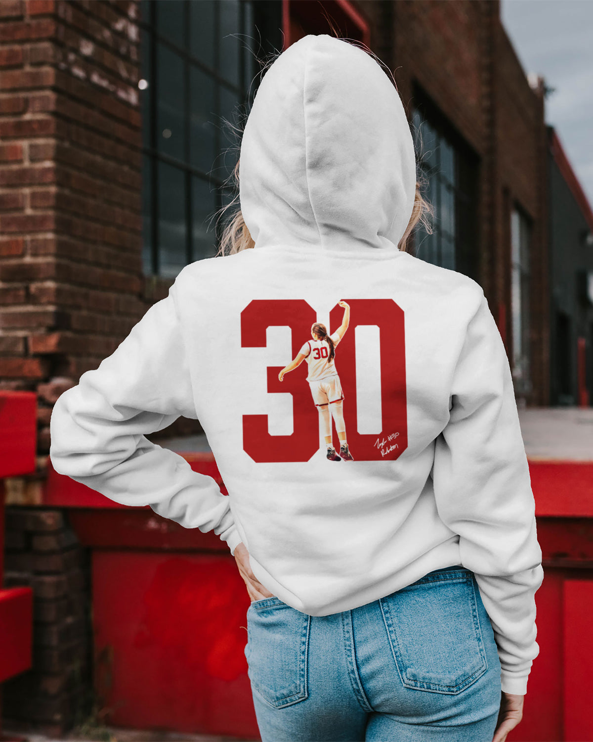 Taylor Robertson Sponge Fleece Zip Up Hoodie 003