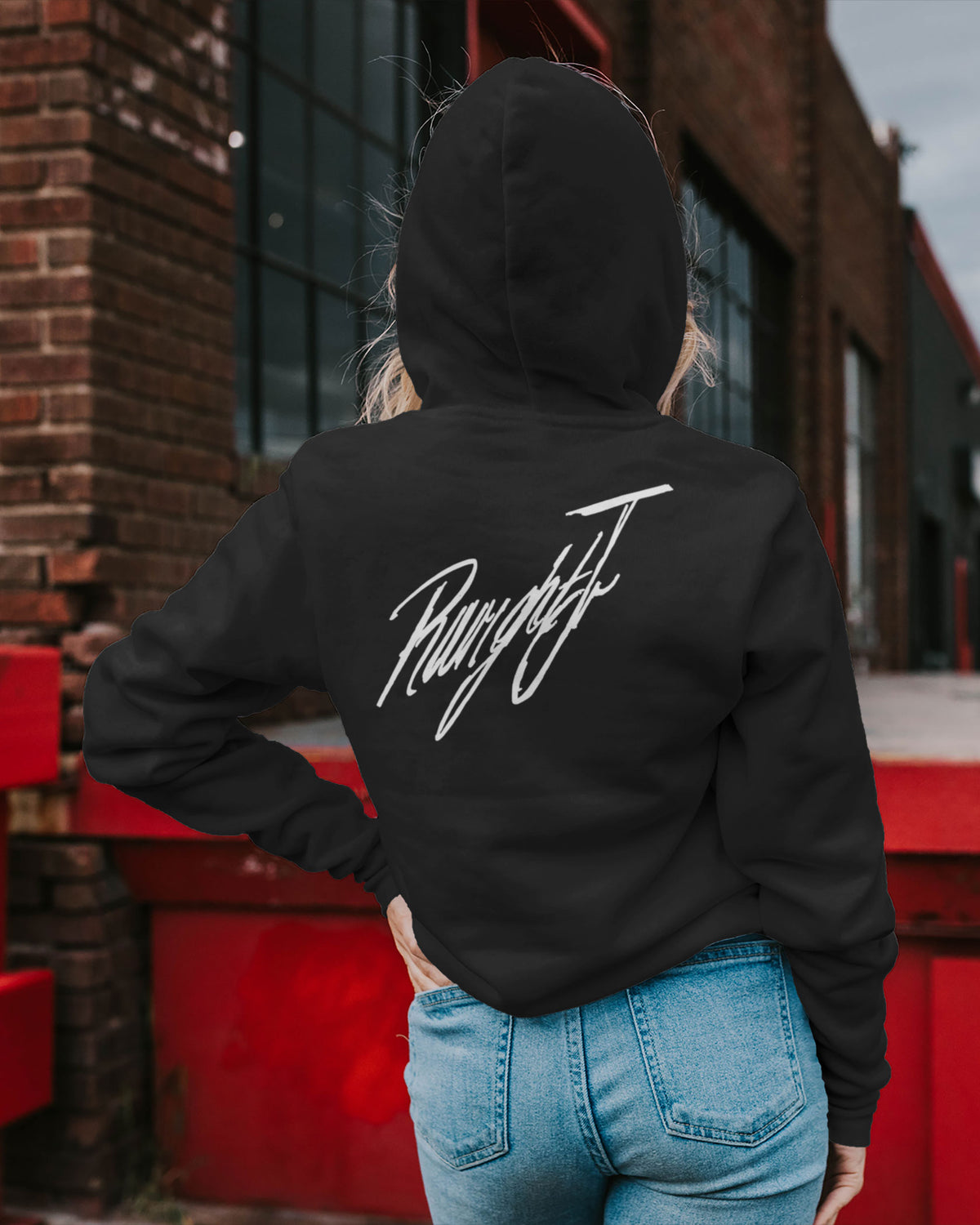 Rodney Wright Sponge Fleece Zip Up Hoodie 001