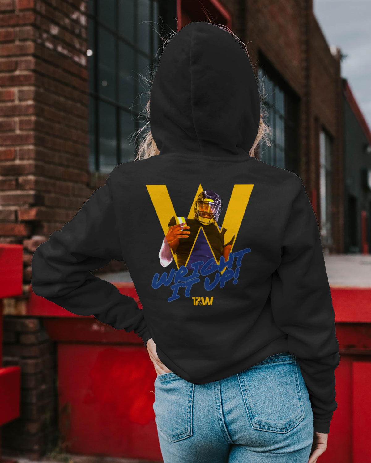 Rodney Wright Sponge Fleece Zip Up Hoodie 003