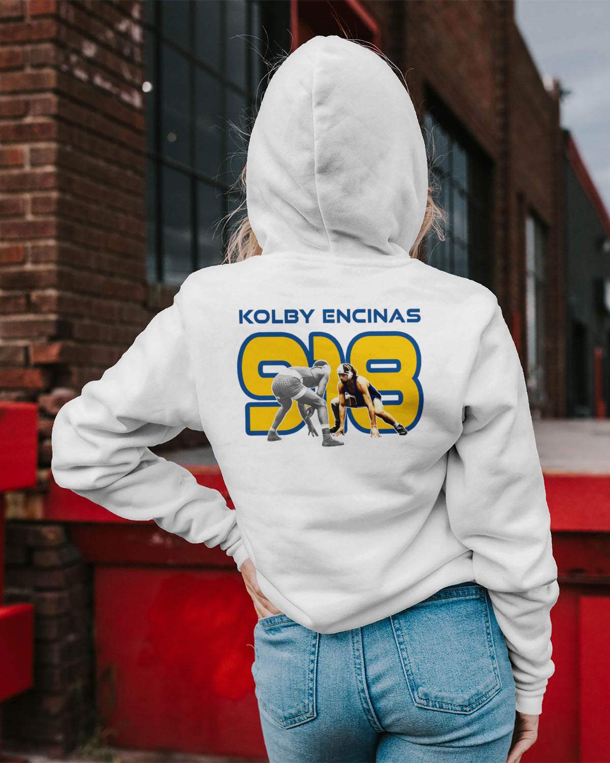 Kolby Encinas Sponge Fleece Pullover Hoodie 001
