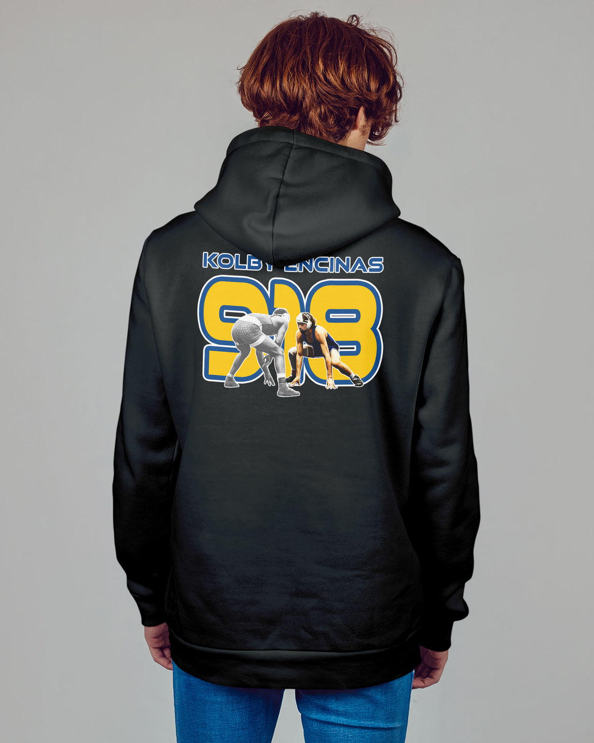 Kolby Encinas Sponge Fleece Zip Up Hoodie 001