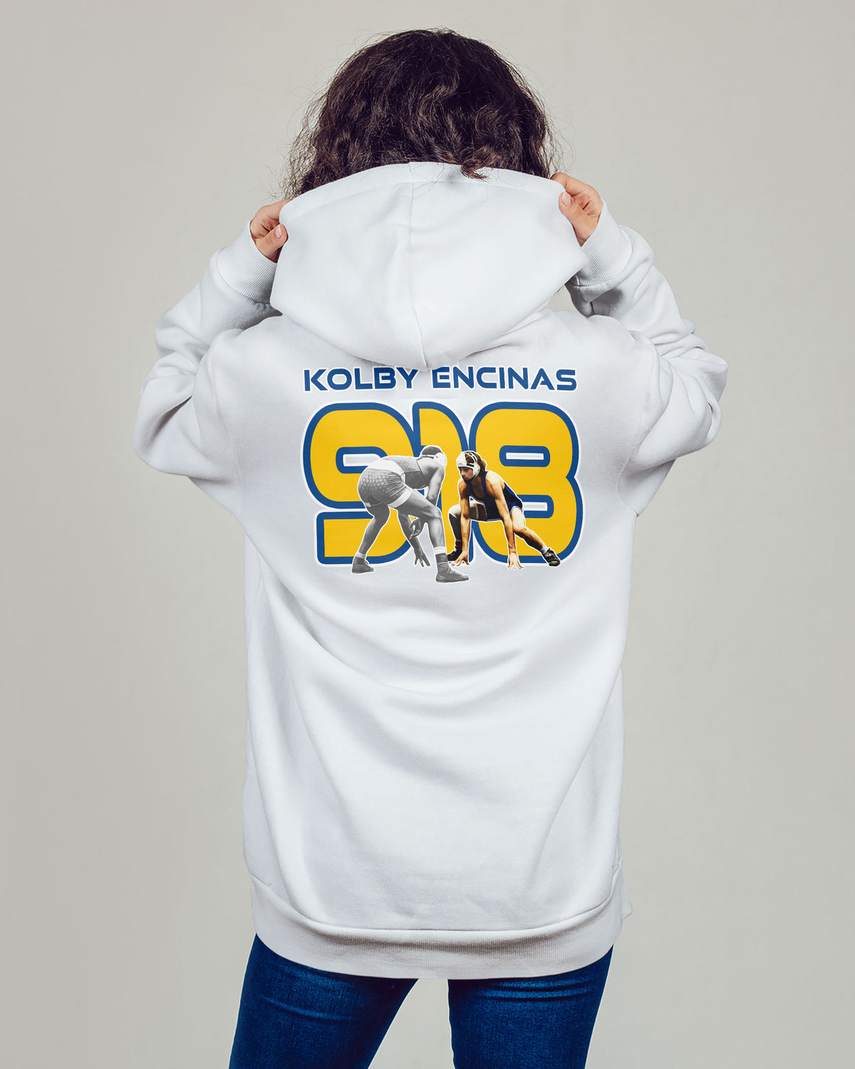 Kolby Encinas Sponge Fleece Zip Up Hoodie 001