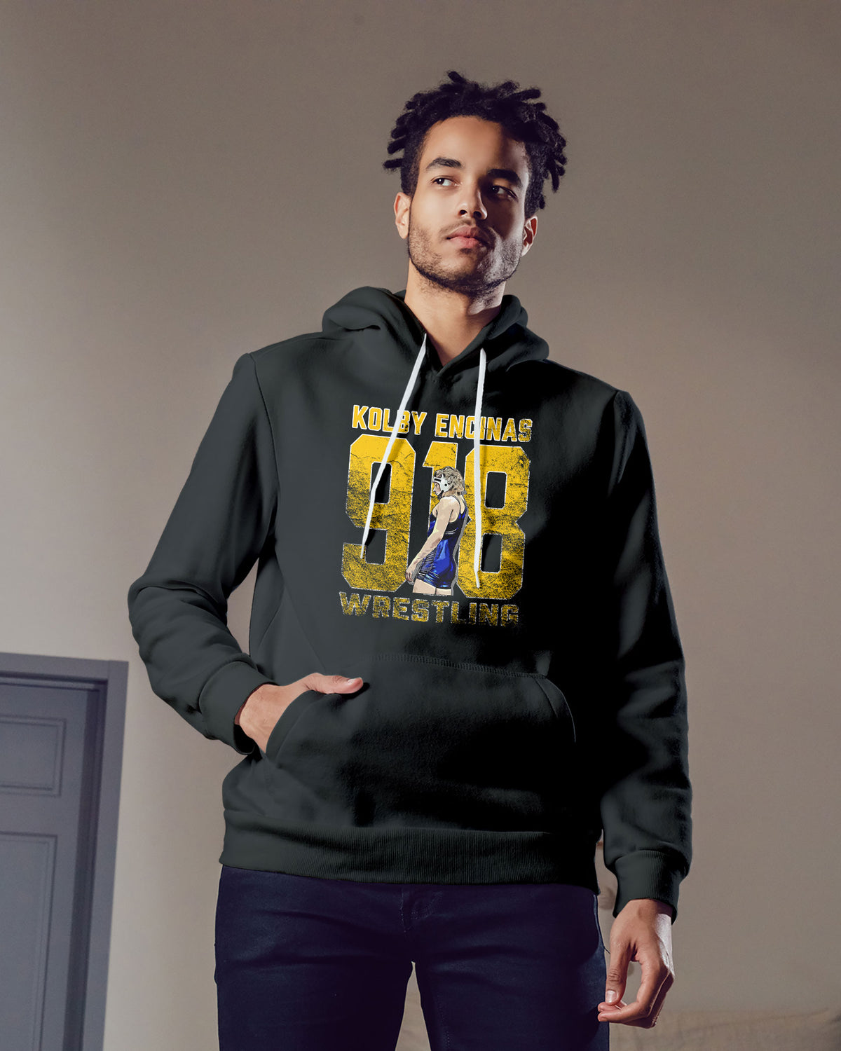 Kolby Encinas Sponge Fleece Pullover Hoodie 002