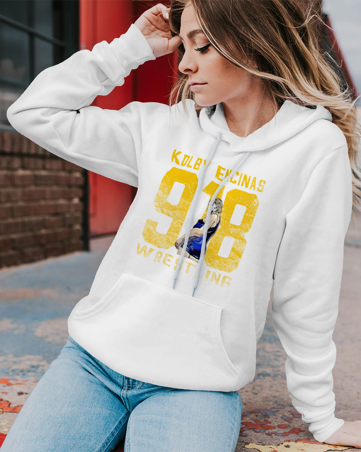 Kolby Encinas Sponge Fleece Pullover Hoodie 002