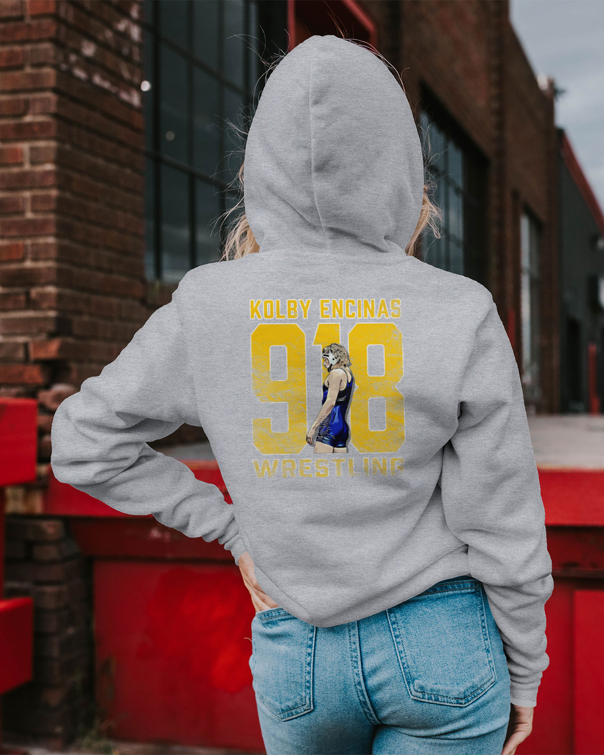 Kolby Encinas Sponge Fleece Zip Up Hoodie 002