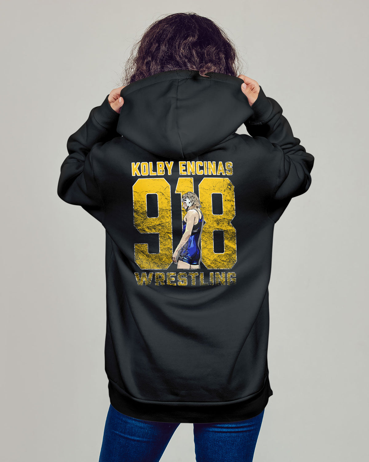 Kolby Encinas Sponge Fleece Zip Up Hoodie 002