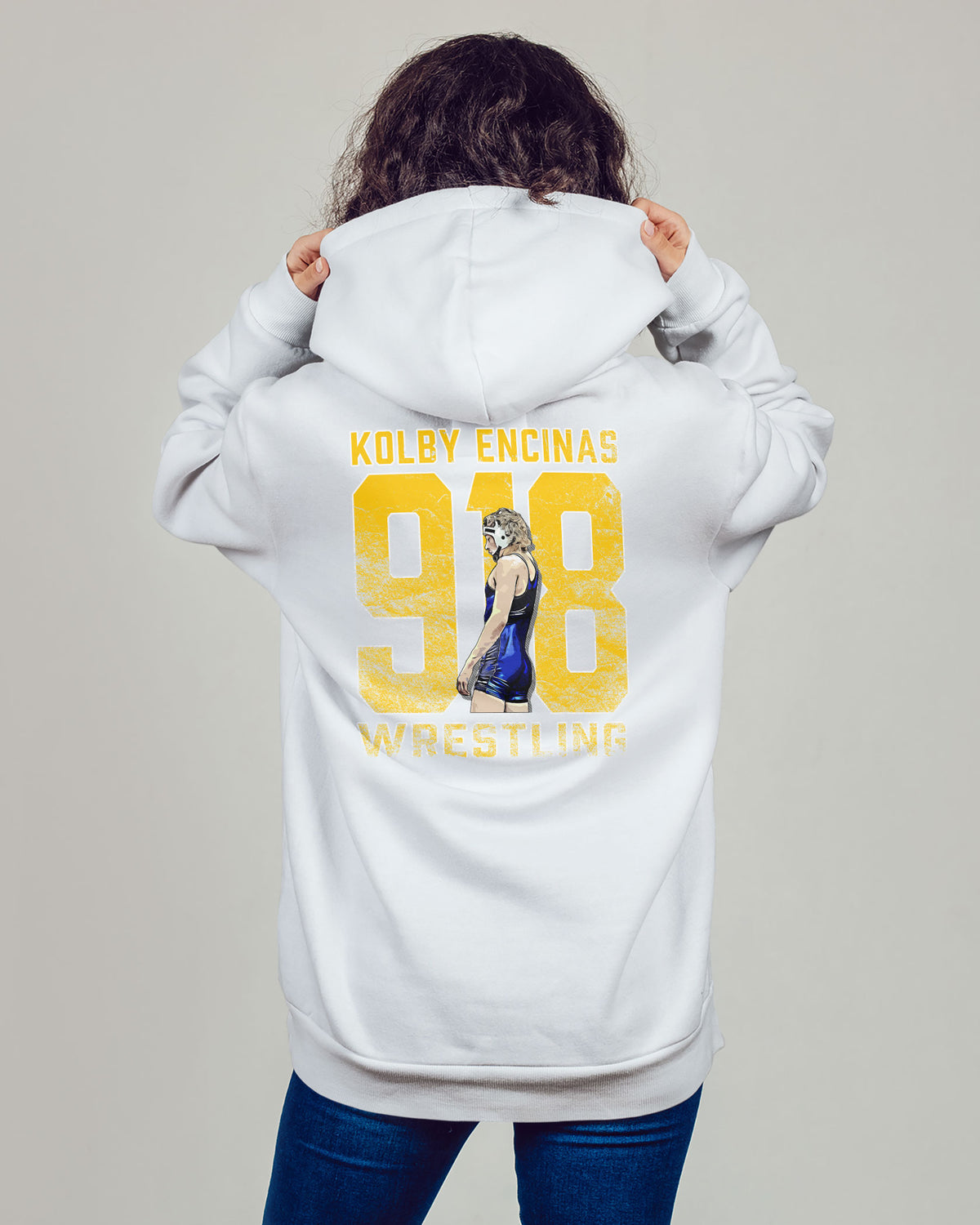 Kolby Encinas Sponge Fleece Zip Up Hoodie 002