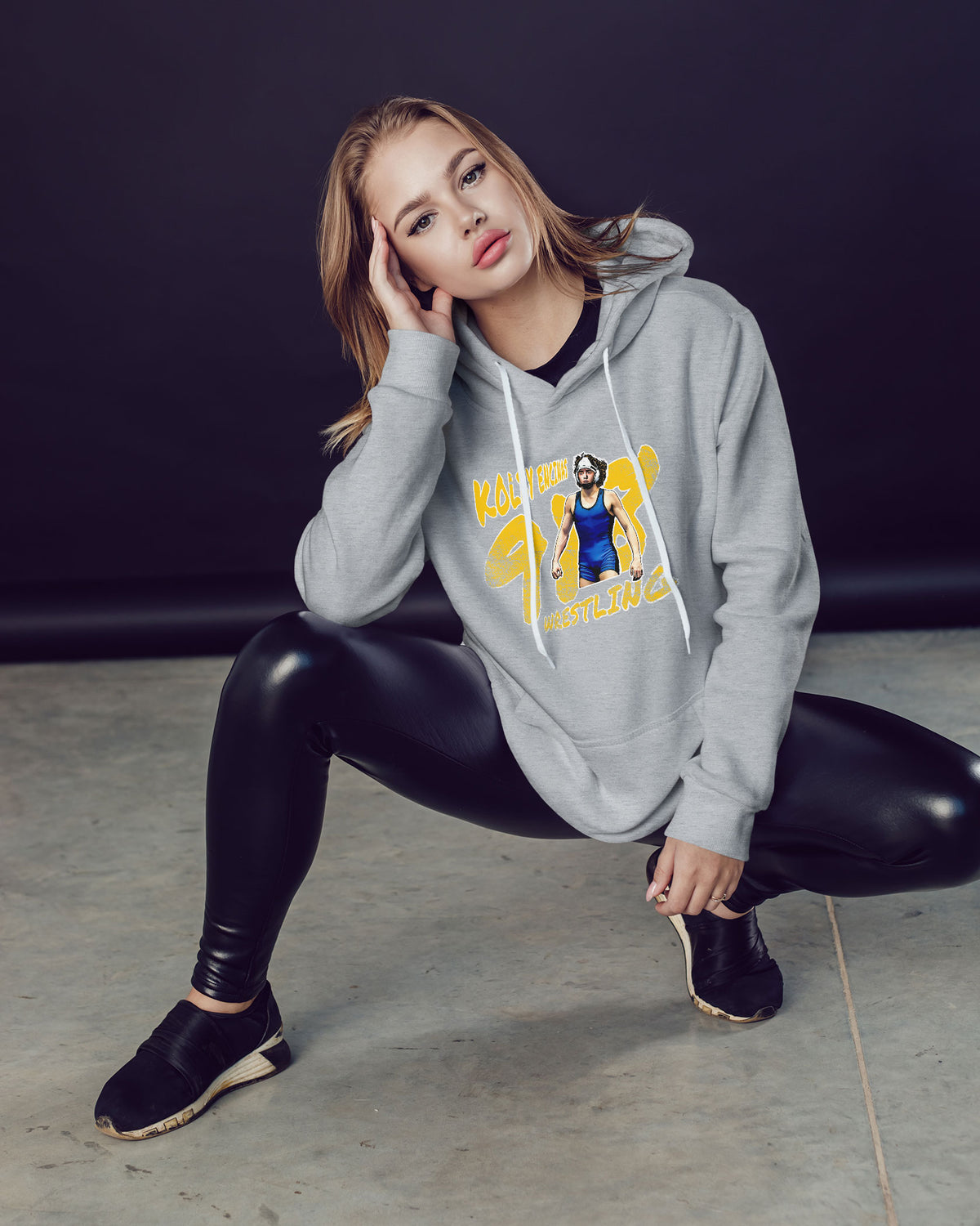 Kolby Encinas Sponge Fleece Pullover Hoodie 003