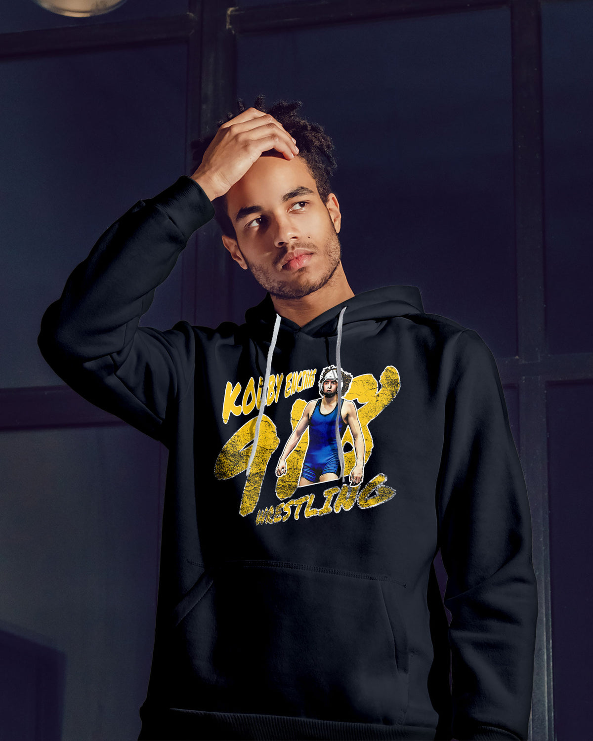 Kolby Encinas Sponge Fleece Pullover Hoodie 003