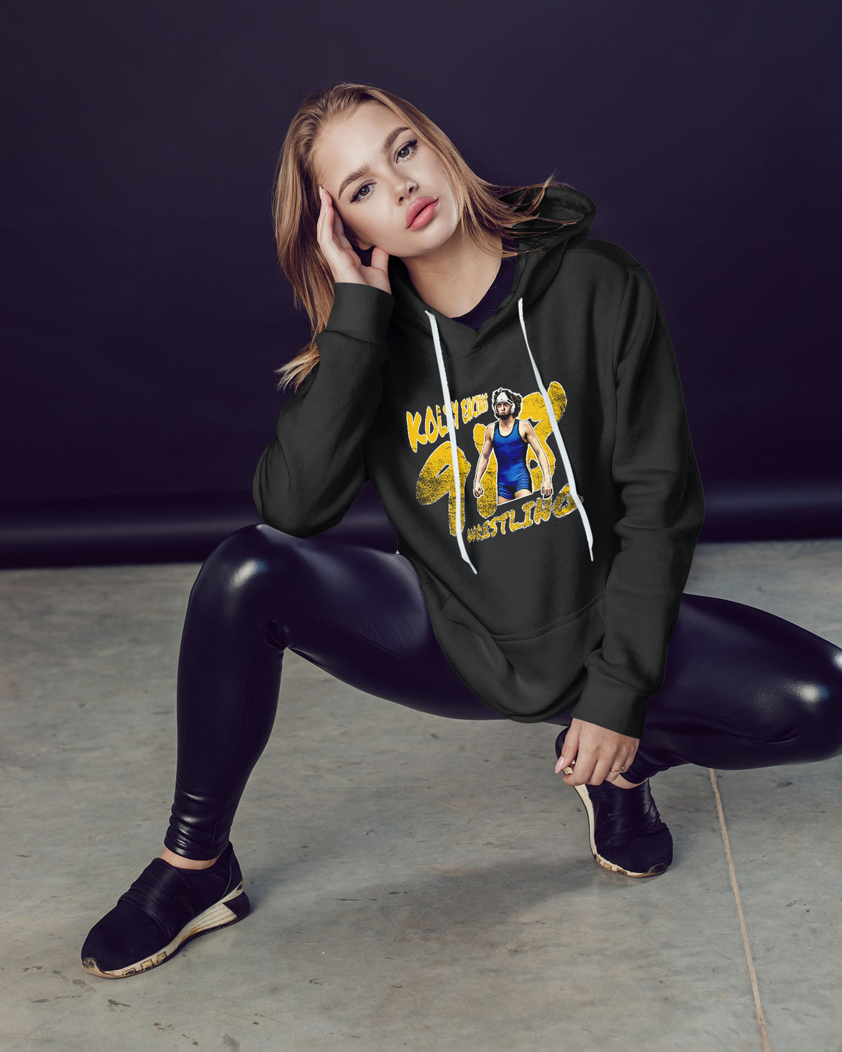 Kolby Encinas Sponge Fleece Pullover Hoodie 003