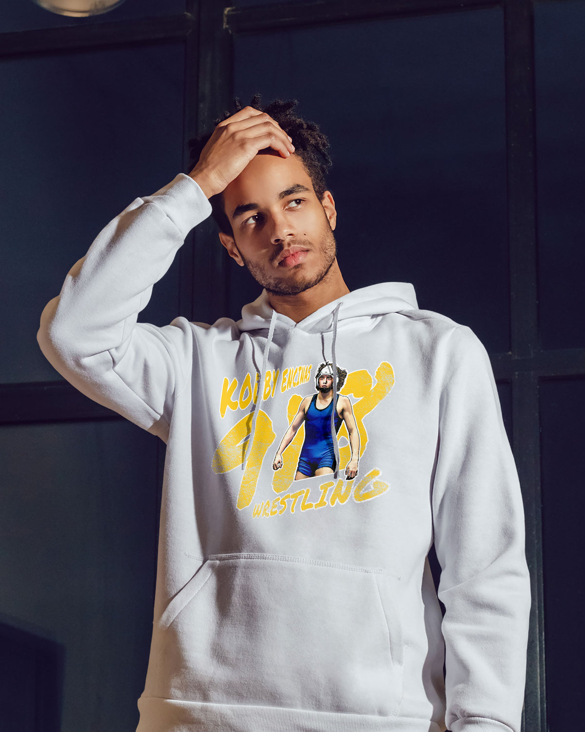 Kolby Encinas Sponge Fleece Pullover Hoodie 003