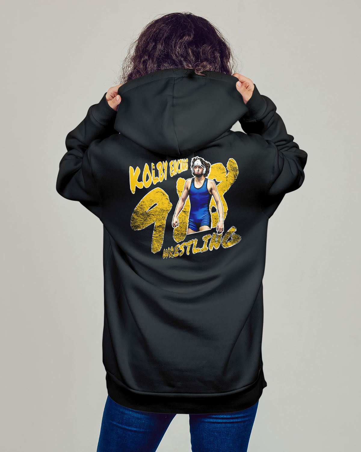 Kolby Encinas Sponge Fleece Zip Up Hoodie 003