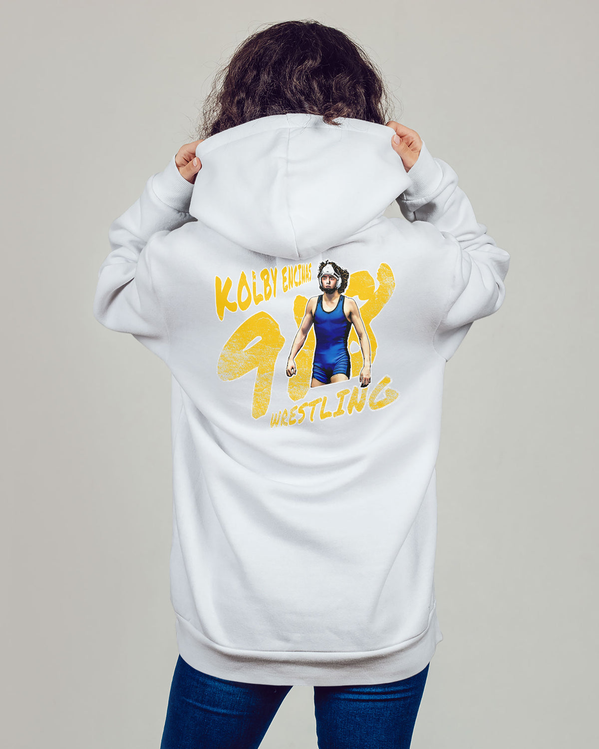 Kolby Encinas Sponge Fleece Zip Up Hoodie 003
