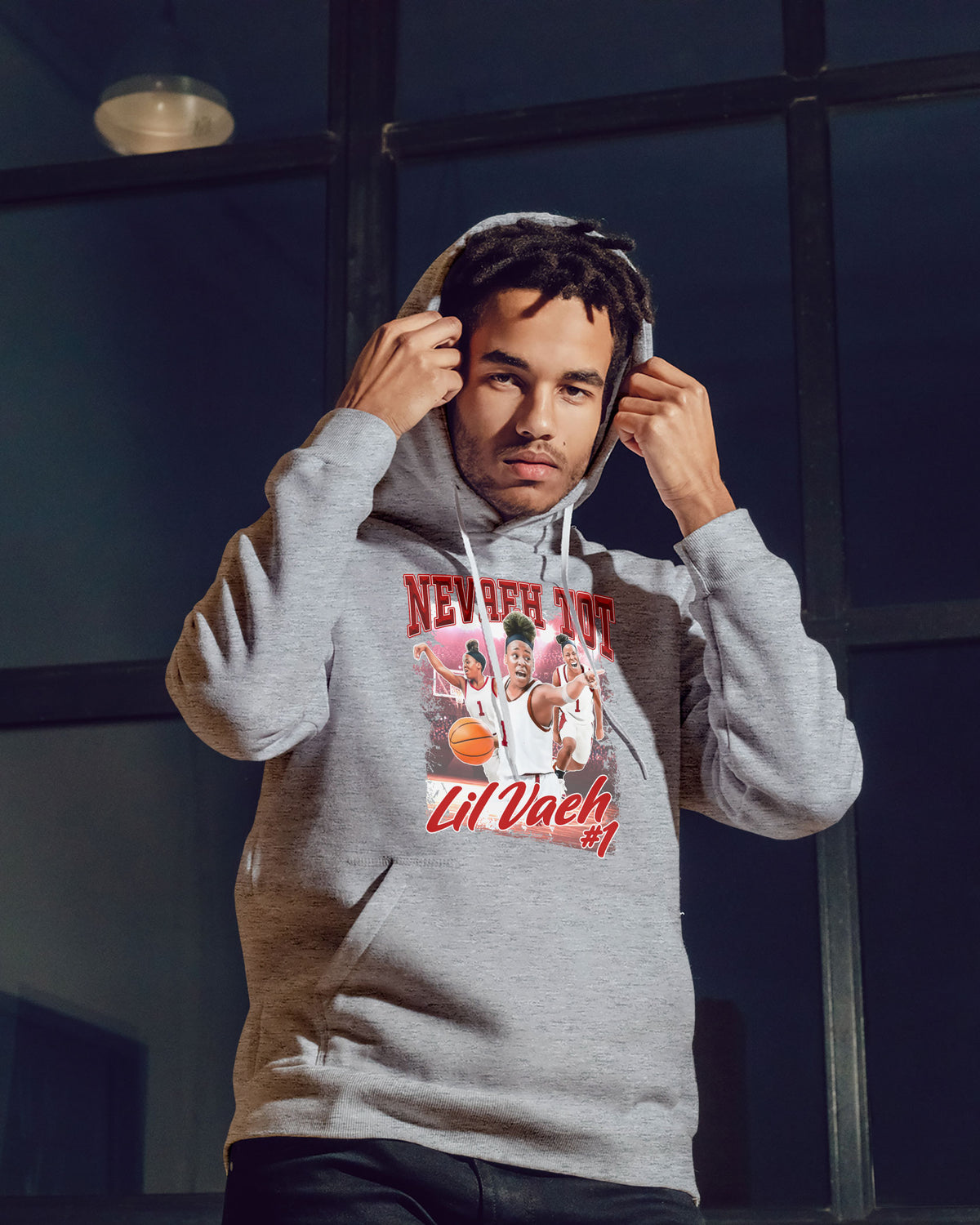 Nevaeh Tot Sponge Fleece Pullover Hoodie 001