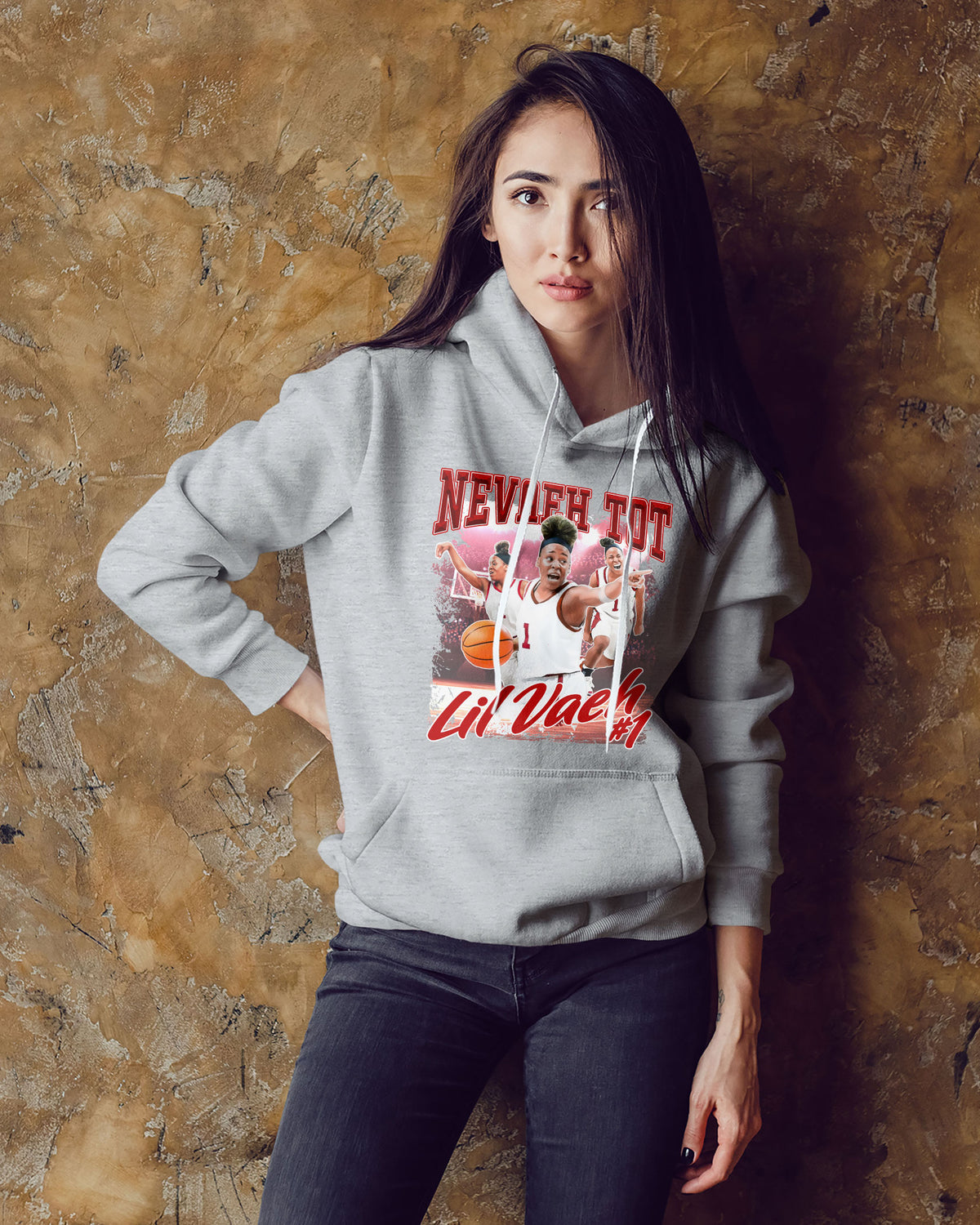 Nevaeh Tot Sponge Fleece Pullover Hoodie 001