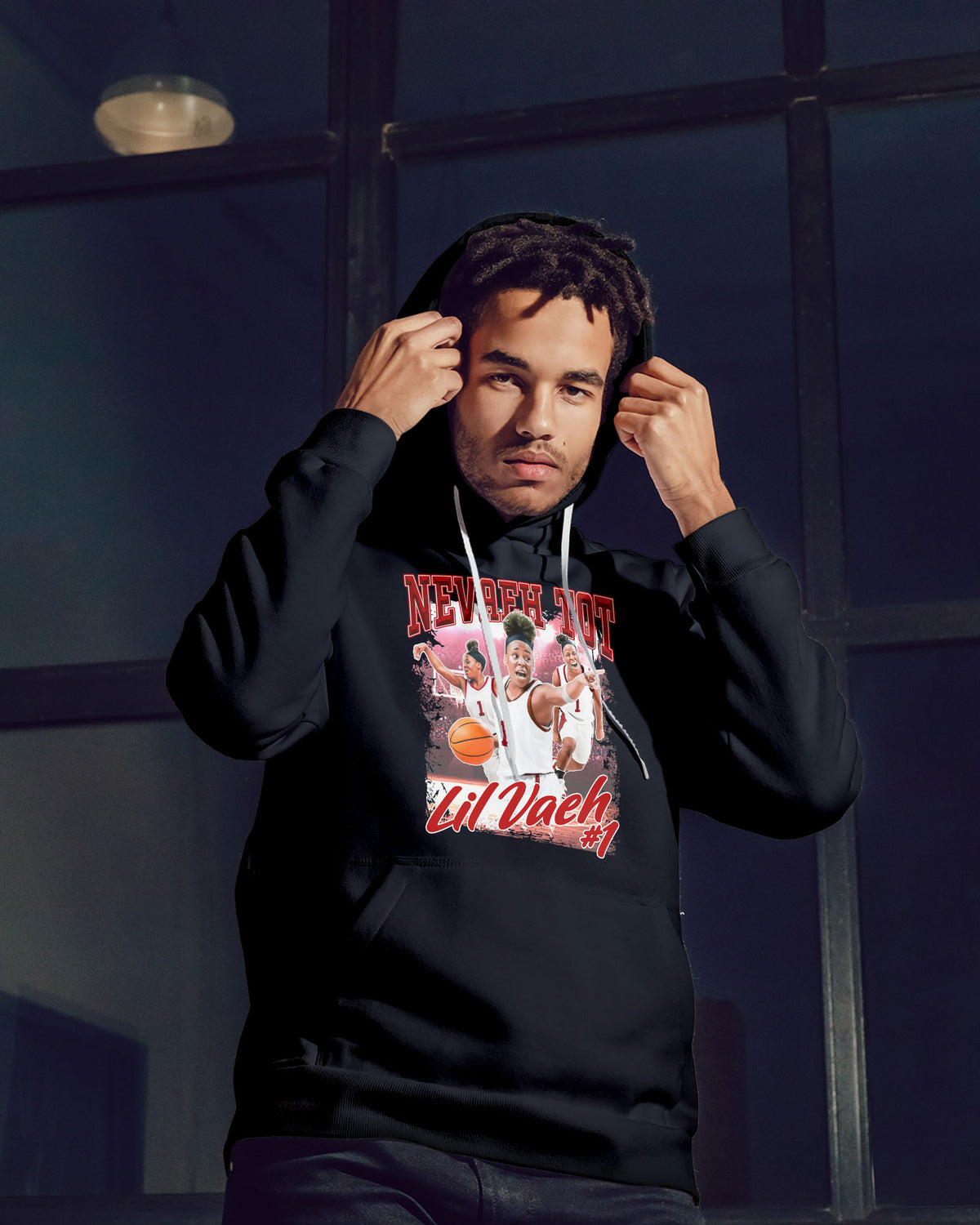 Nevaeh Tot Sponge Fleece Pullover Hoodie 001