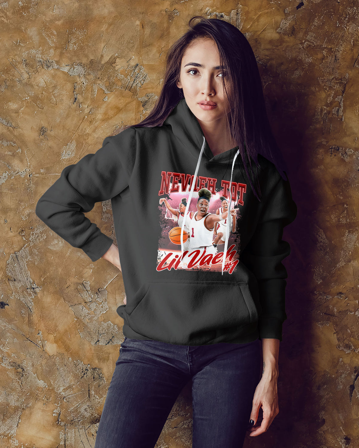 Nevaeh Tot Sponge Fleece Pullover Hoodie 001