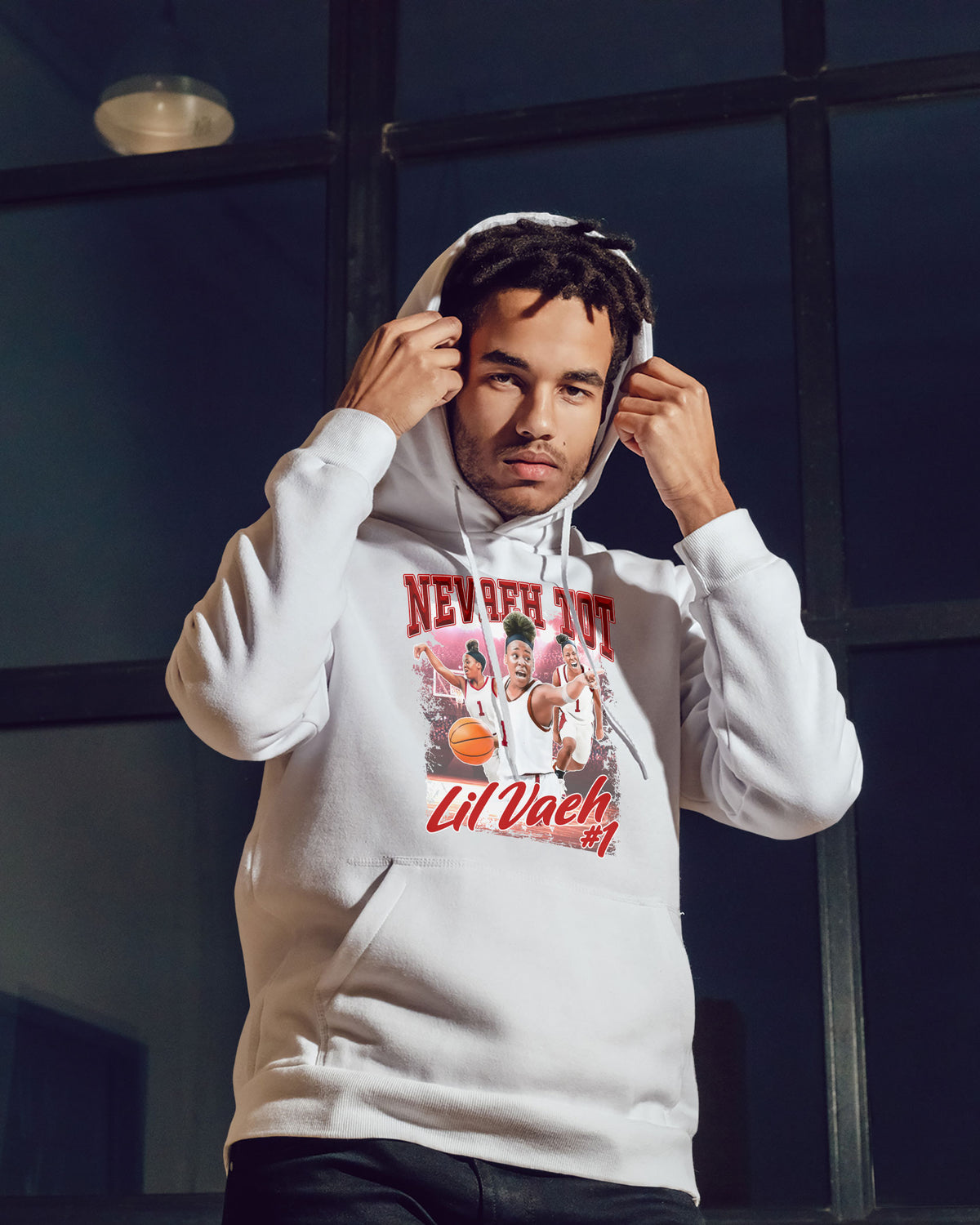 Nevaeh Tot Sponge Fleece Pullover Hoodie 001