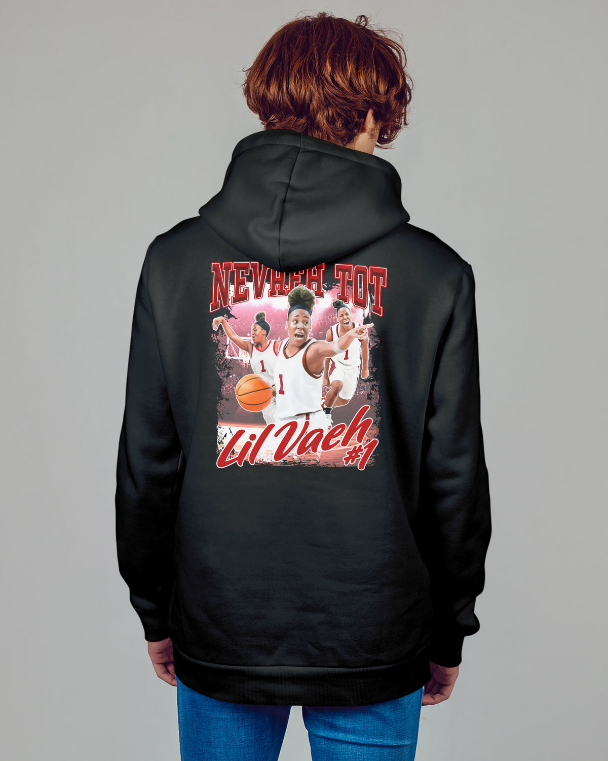 Nevaeh Tot Sponge Fleece Zip Up Hoodie 001