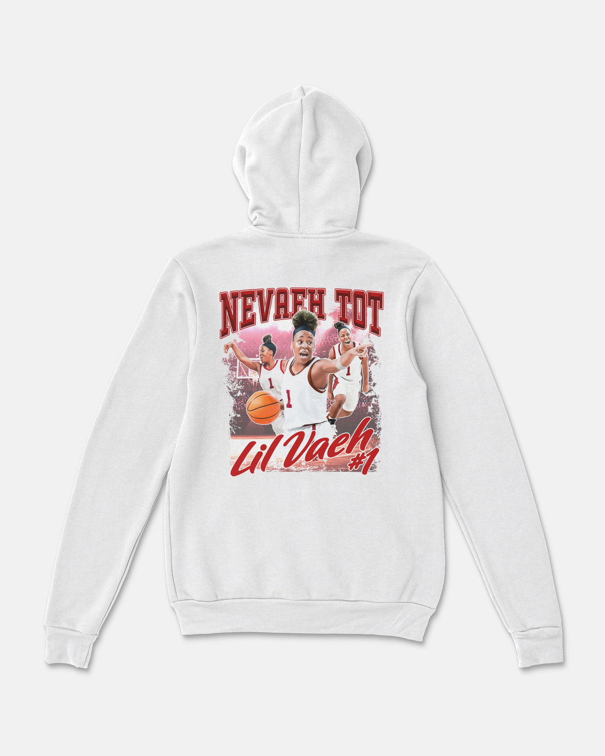 Nevaeh Tot Sponge Fleece Zip Up Hoodie 001