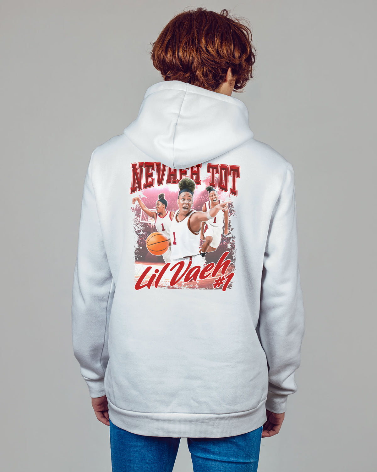 Nevaeh Tot Sponge Fleece Zip Up Hoodie 001