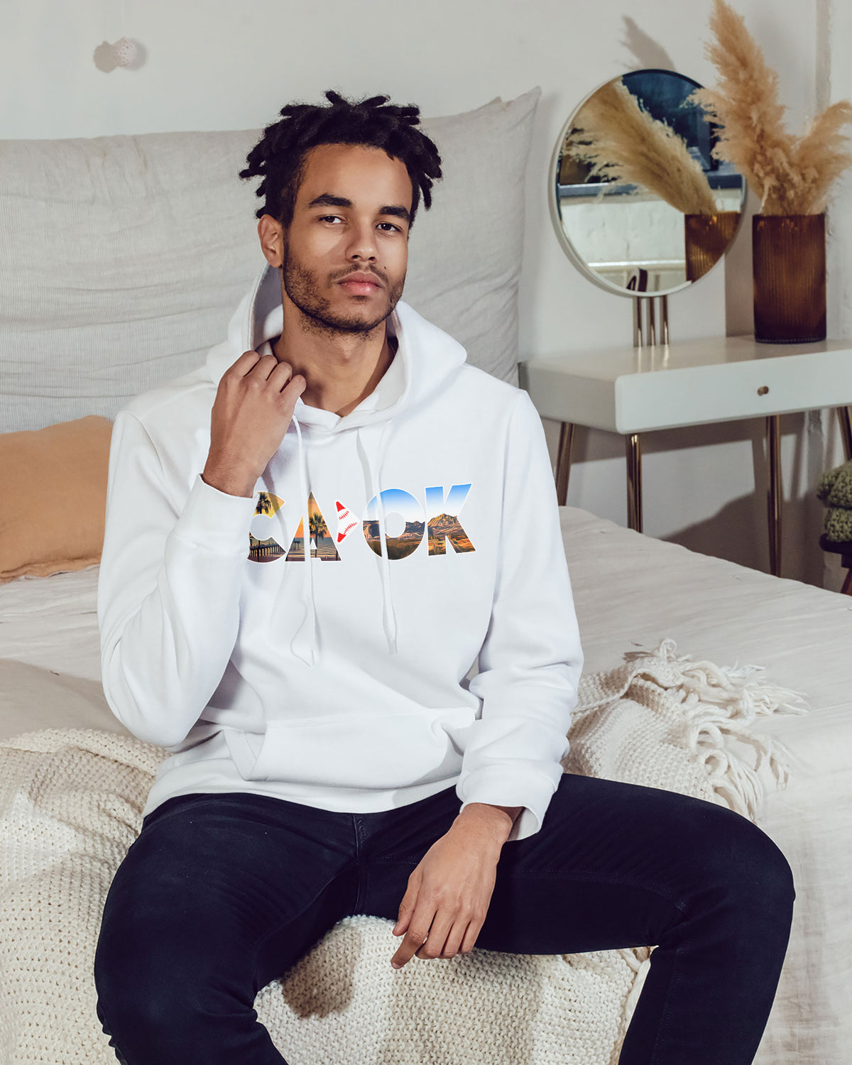 Matthew DeCrona Sponge Fleece Pullover Hoodie 001