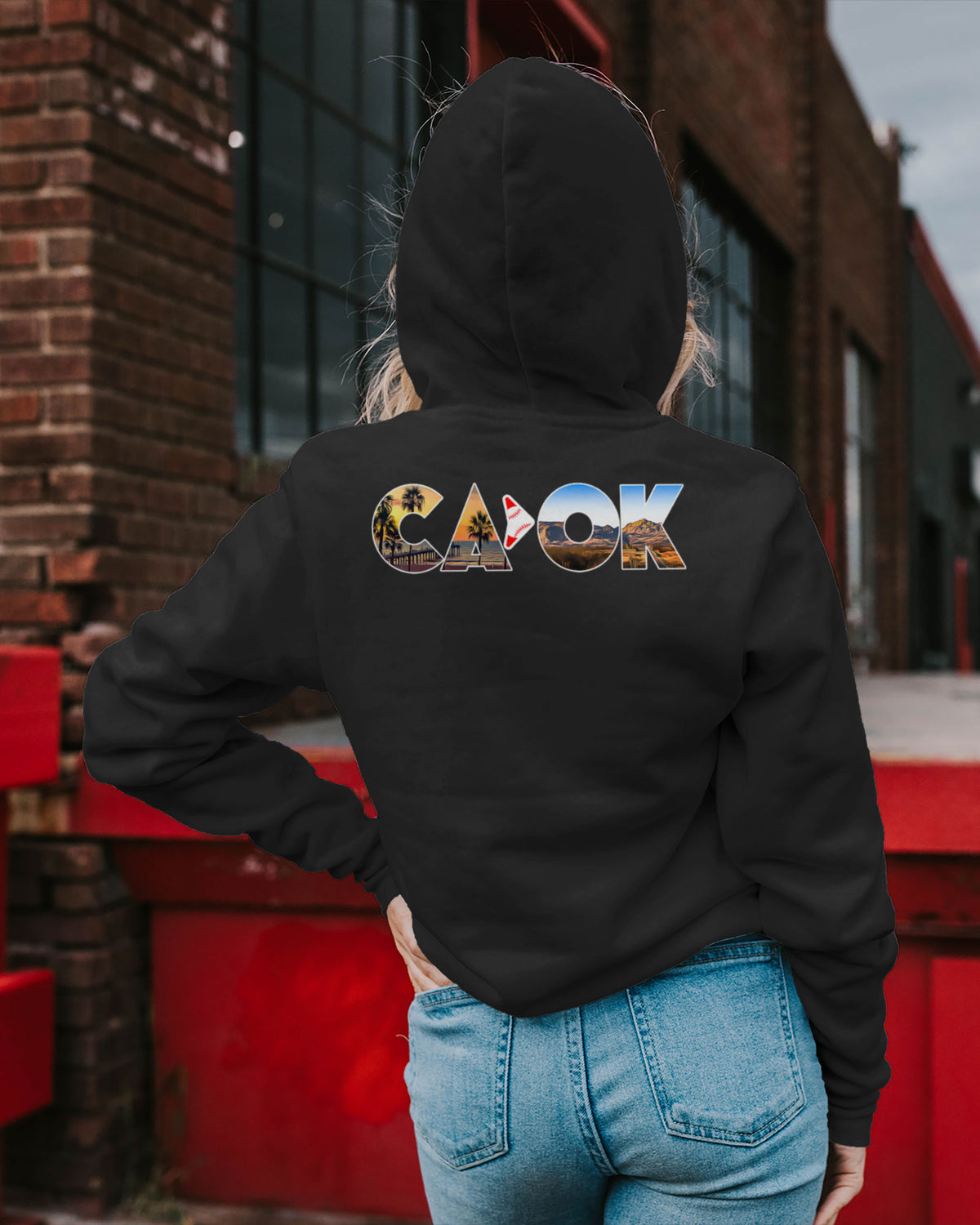 Matthew DeCrona Sponge Fleece Zip Up Hoodie 001