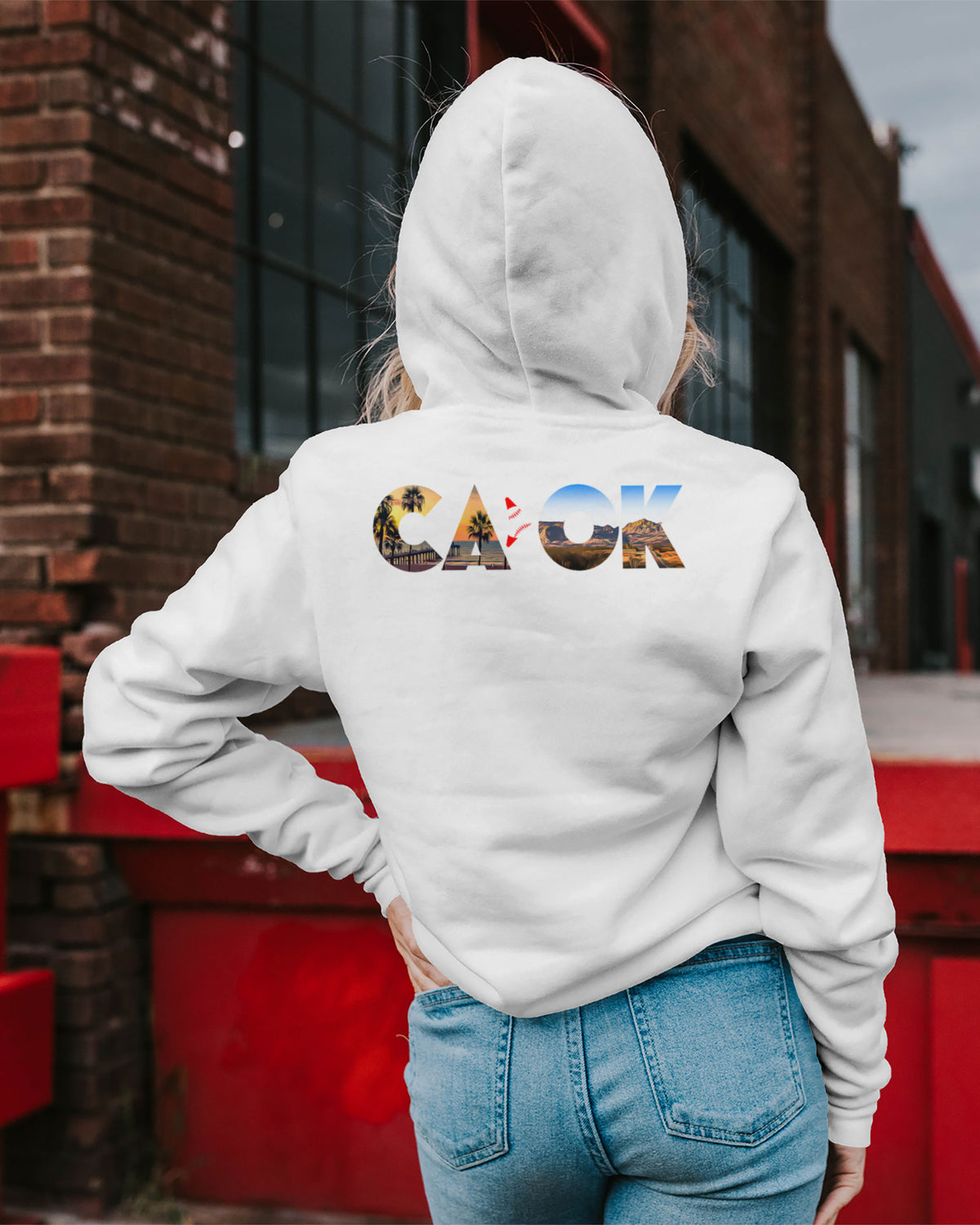 Matthew DeCrona Sponge Fleece Zip Up Hoodie 001