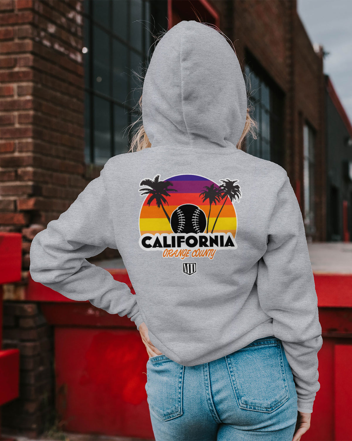 Matthew DeCrona Sponge Fleece Zip Up Hoodie 002