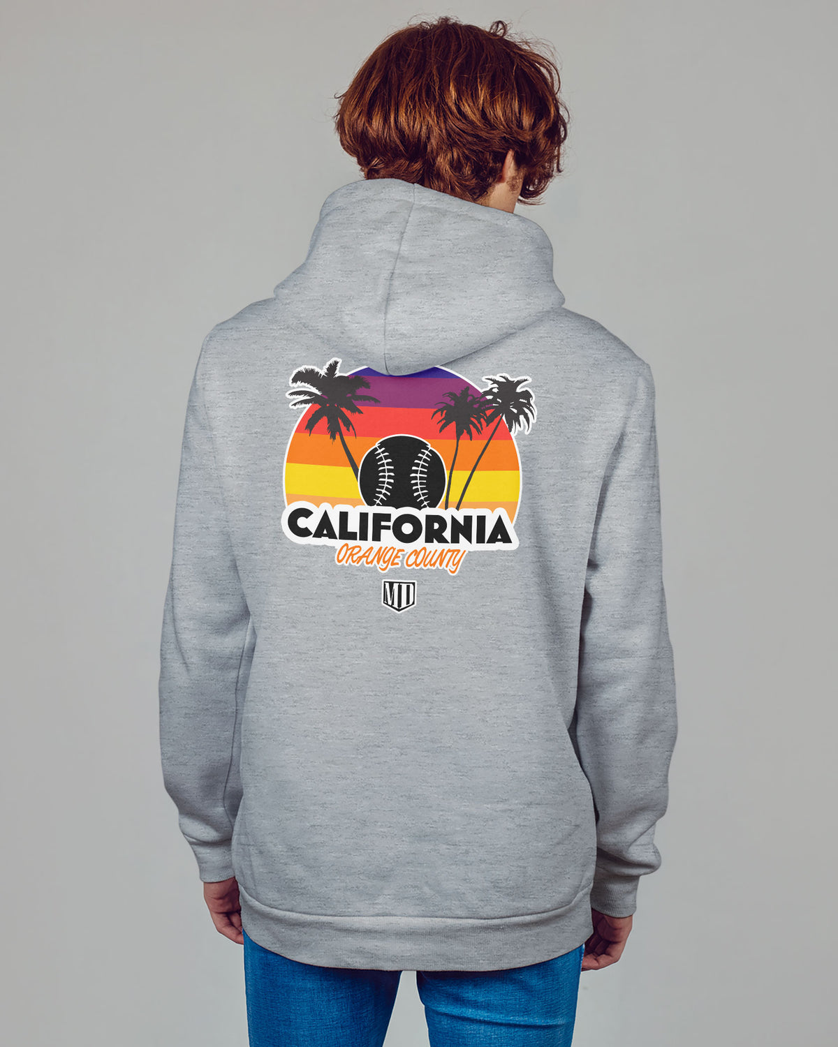 Matthew DeCrona Sponge Fleece Zip Up Hoodie 002