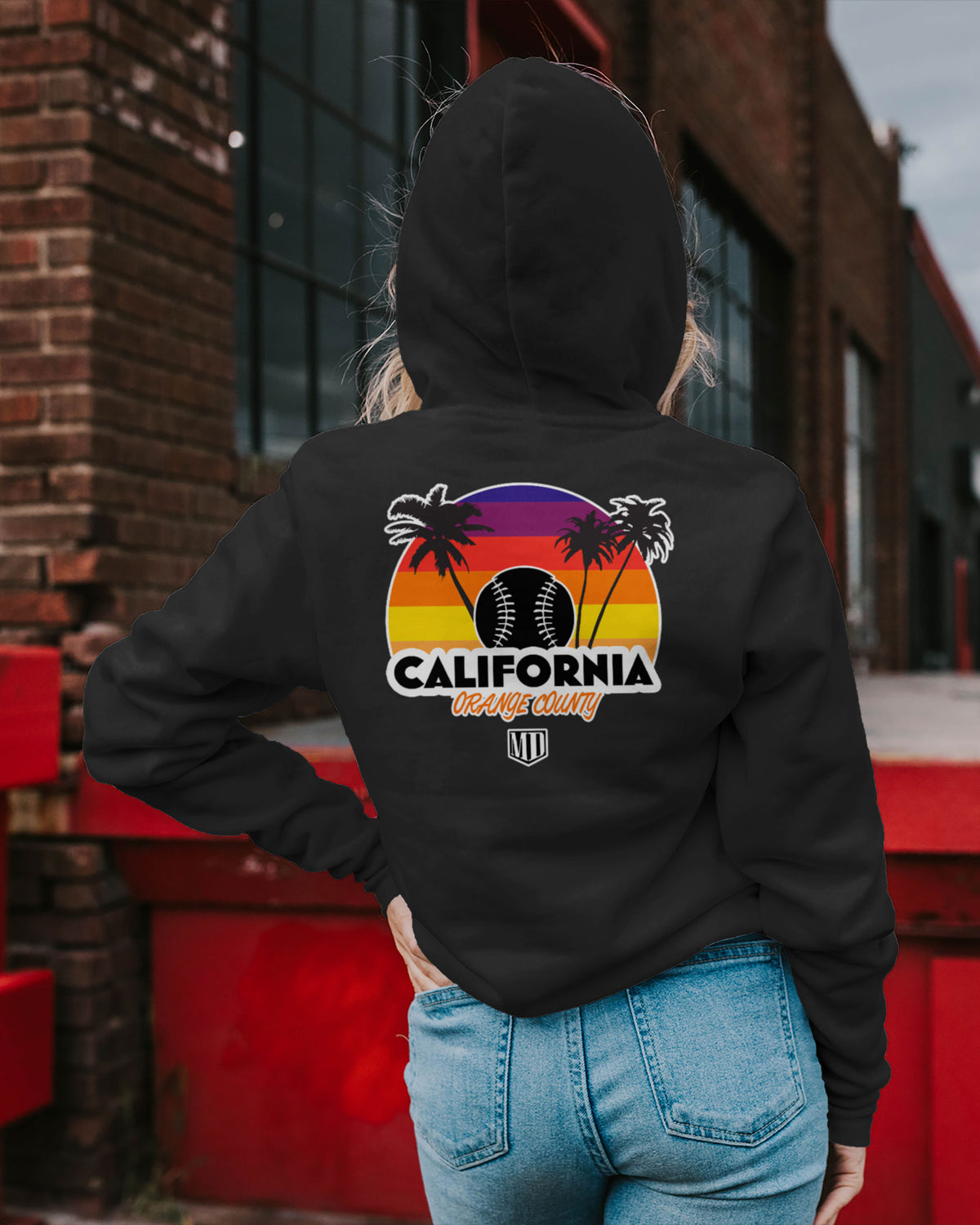 Matthew DeCrona Sponge Fleece Zip Up Hoodie 002