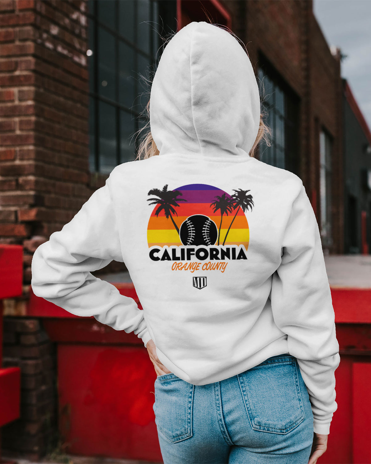 Matthew DeCrona Sponge Fleece Zip Up Hoodie 002