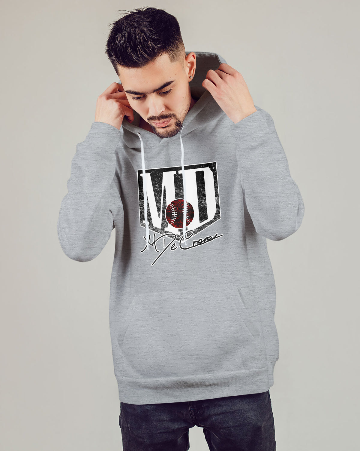 Matthew DeCrona Sponge Fleece Pullover Hoodie 003