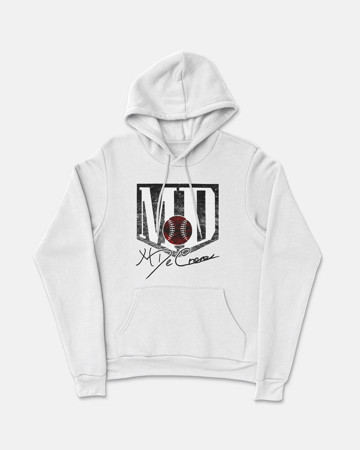 Matthew DeCrona Sponge Fleece Pullover Hoodie 003