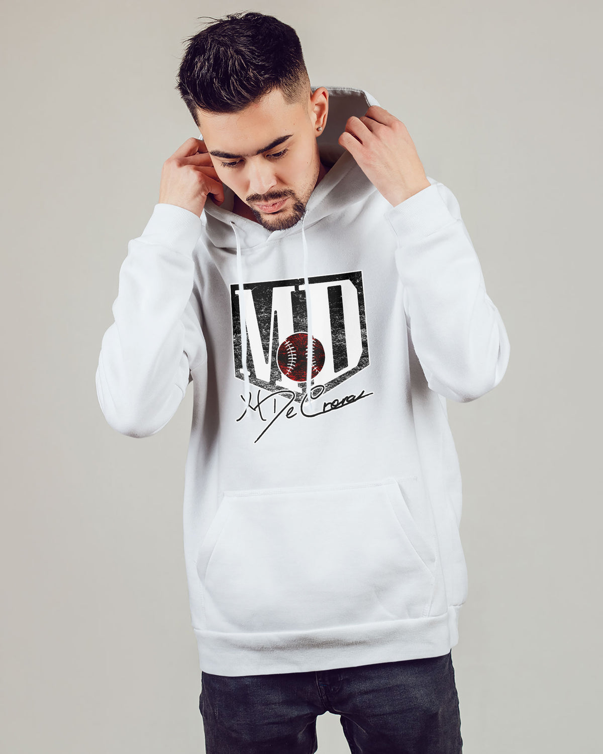 Matthew DeCrona Sponge Fleece Pullover Hoodie 003