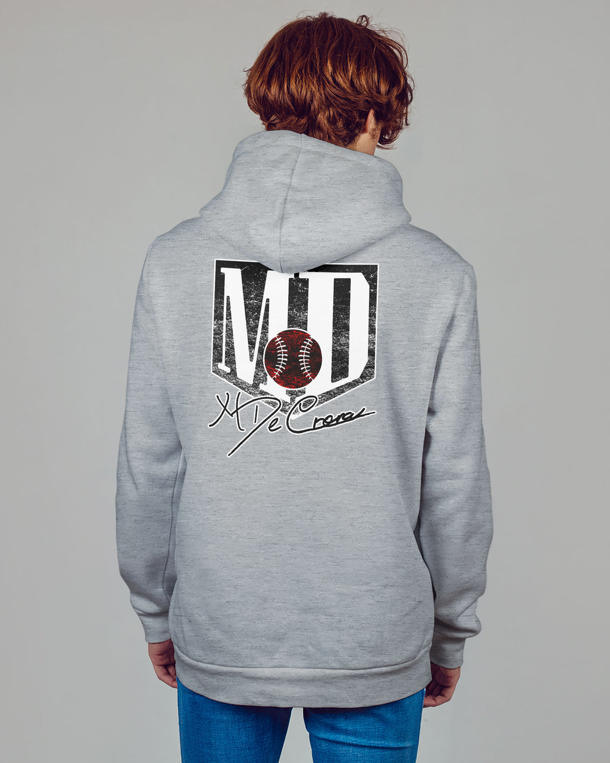 Matthew DeCrona Sponge Fleece Zip Up Hoodie 003