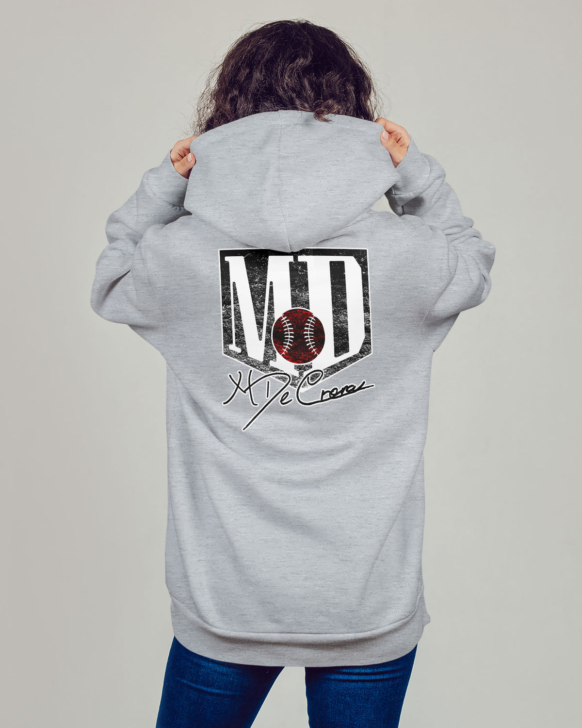 Matthew DeCrona Sponge Fleece Zip Up Hoodie 003