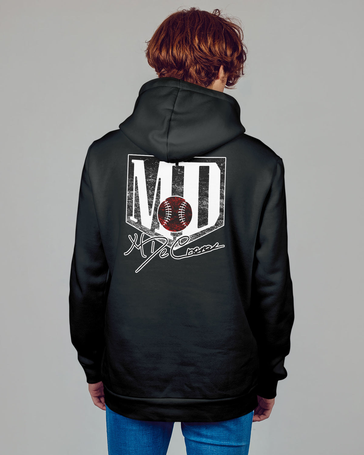 Matthew DeCrona Sponge Fleece Zip Up Hoodie 003