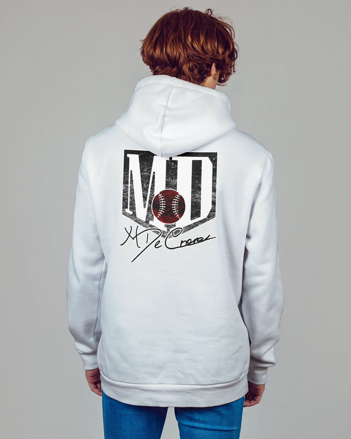 Matthew DeCrona Sponge Fleece Zip Up Hoodie 003