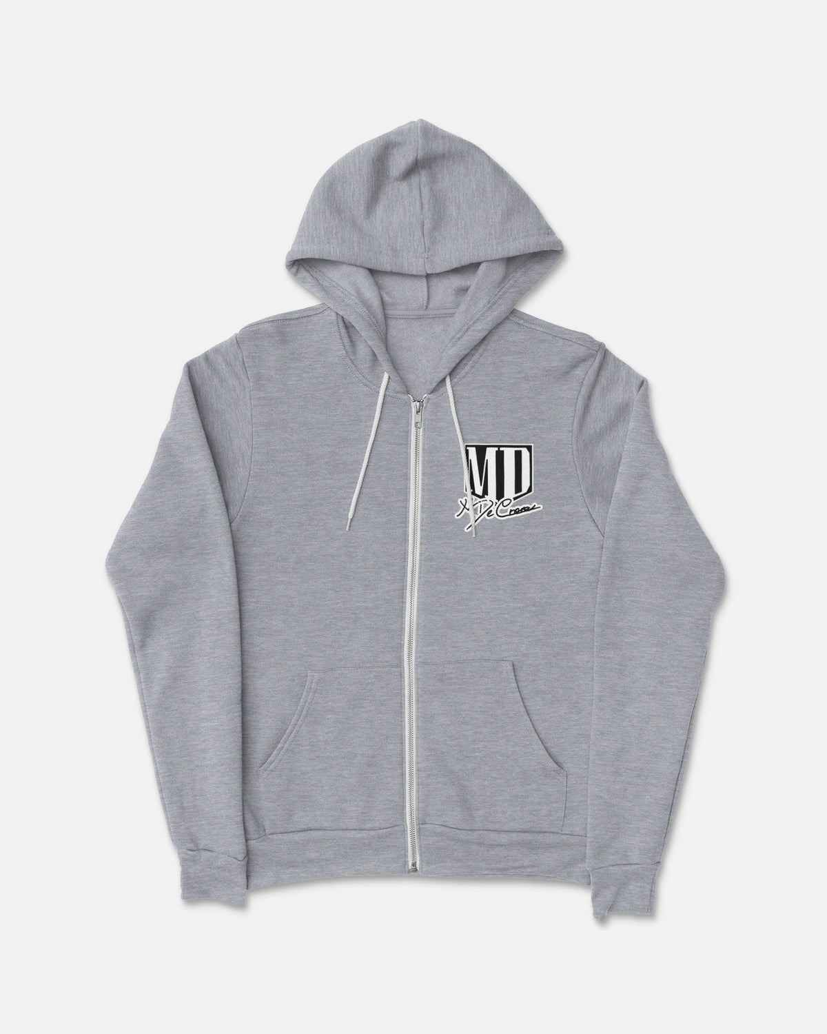 Matthew DeCrona Sponge Fleece Zip Up Hoodie 004
