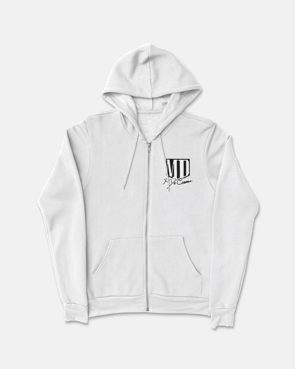 Matthew DeCrona Sponge Fleece Zip Up Hoodie 004