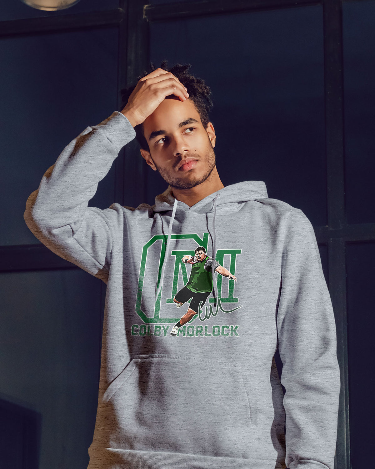 Colby Morlock Sponge Fleece Pullover Hoodie 002